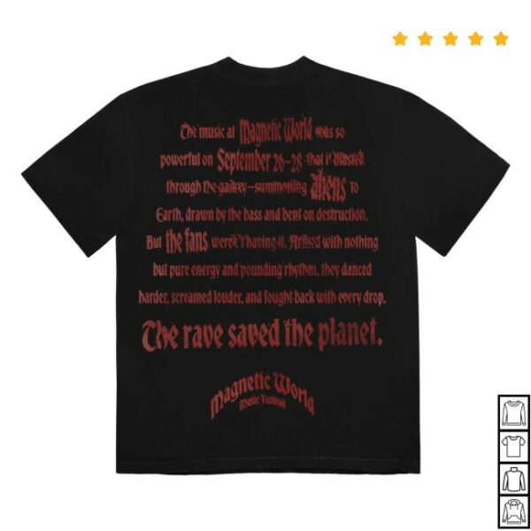 Magnetic World Store Merch Magnetic World Black T-Shirt