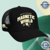 kenny magnetic world store merch magnetic world trucker black hat