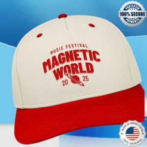 Magnetic World Store Merch Magnetic World Baseball White/Red Cap