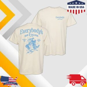 Tyler Hubbard Official Store Merch Everybody’s Bar 2025 T-Shirt