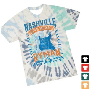 Opry Store Merch Ryman Youth Tie Dye T-Shirt