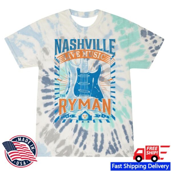 Opry Store Merch Ryman Youth Tie Dye T-Shirt