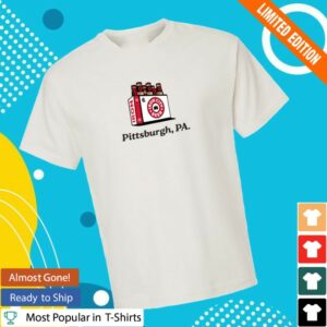 Pittsburgh Brewing Store Merch Iron City 6 Pack T-Shirt