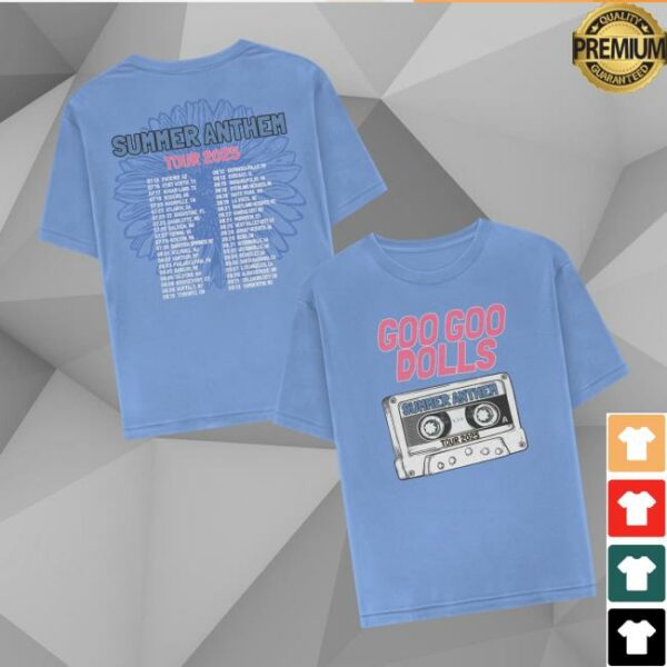 Goo Goo Dolls Merch Store Anthem Tour Tee