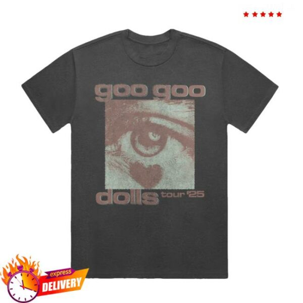Goo Goo Dolls Merch Store Heart Eyes Dateback Tee