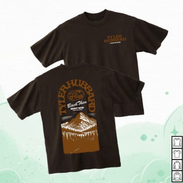 Tyler Hubbard Official Merch Store Back Then Mountains T-Shirt