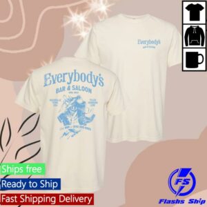 Tyler Hubbard Official Merch Store Everybodys Bar 2025 T-Shirt