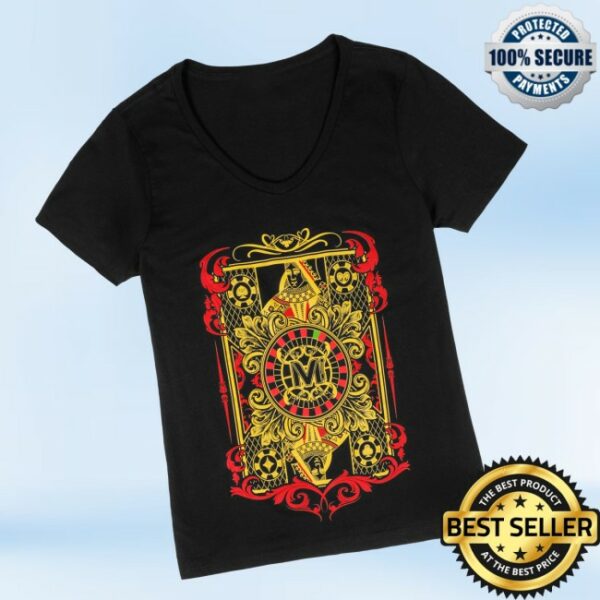 Vegas Matt Store Merch The Queen V-Neck Tee