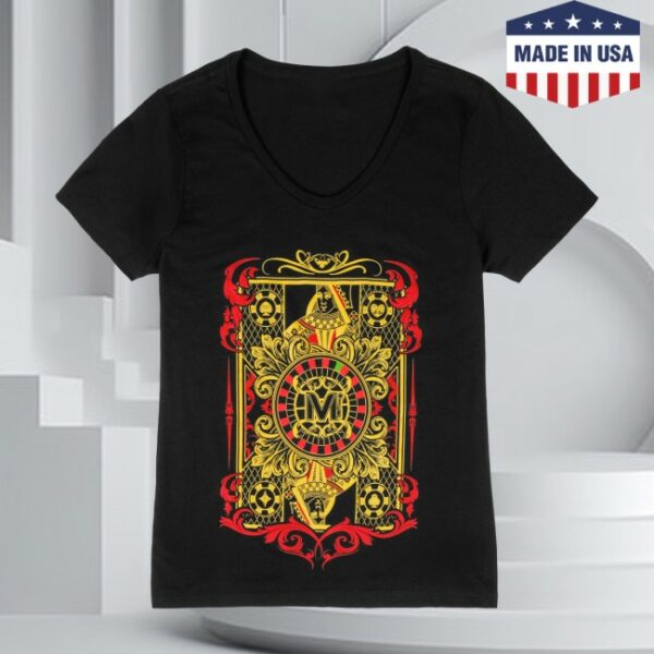 Vegas Matt Store Merch The Queen V-Neck Tee