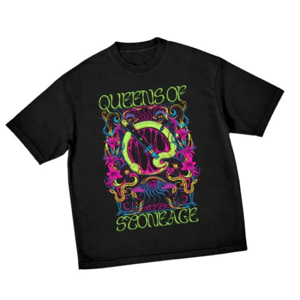 Queens Of The Stone Age Official Store Glow Carnavoyeur T-Shirt