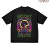kenny queens of the stone age official store glow psychedelic emblem t shirt