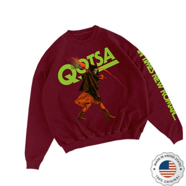 Queens Of The Stone Age Official Store In Times New Roman… Glow Crewneck