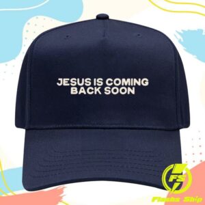 Forrest Frank Merch Store Jesus Is Coming Back Soon Navy Hat