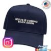 kenny Forrest Frank Merch Store Jesus Is Coming Back Soon Navy Hata