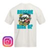 kenny riseup supplyco store merch skull flower tee