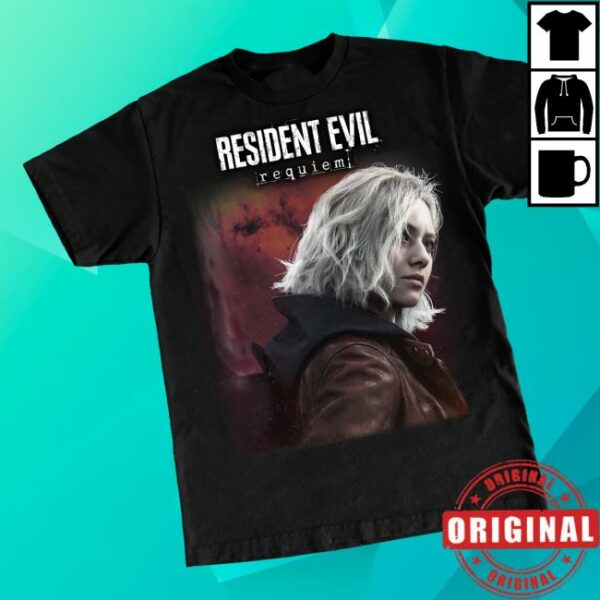Nerds Clothing Merch Store Resident Evil Requiem Tshirt