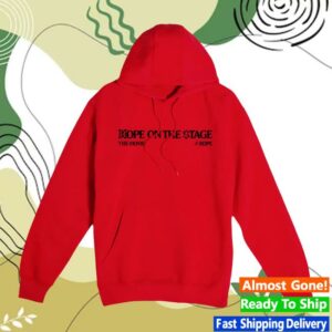 Trafalgar Releasing Merch Store J-Hope Tour Hope On The Stage The Movie Official Licensed Hoodie Red