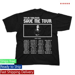 Taylor Tomlinson Store Merch Save Me Tour Tee