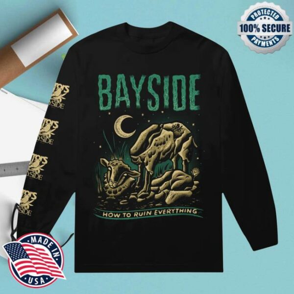 Bayside Merch Store Ruin Everything Black Long Sleeve