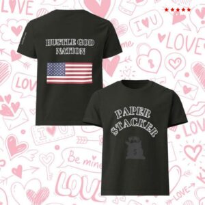 Bezz Believe Merch Store Paper Stacker Oversized T-Shirt