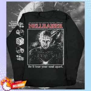 Cult Of Cult Merch Store Hellraiser 1987 Clive Barker Long Sleeve