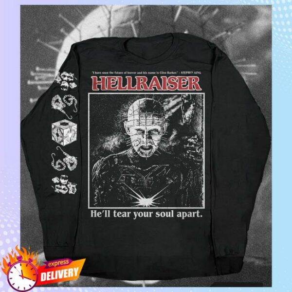 Cult Of Cult Merch Store Hellraiser 1987 Clive Barker Long Sleeve