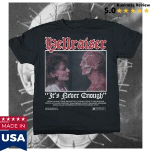 Cult Of Cult Merch Store Hellraiser 1987 Never Enough T-Shirt
