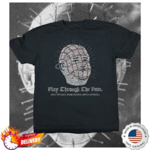 Cult Of Cult Merch Store Hellraiser 1987 Play Through The Pain T-Shirt