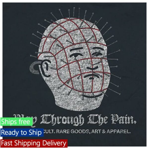 Cult Of Cult Merch Store Hellraiser 1987 Play Through The Pain T-Shirt