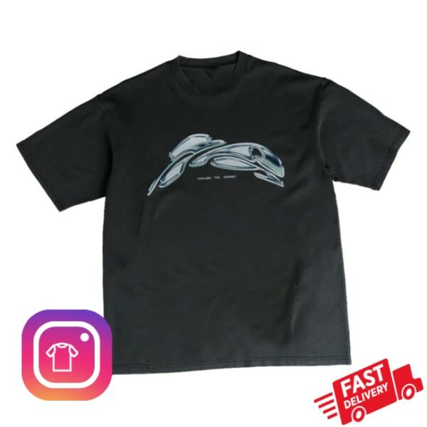 Popcorn Store Merch Nine Point Nine Npn Metal Logon SS Tee