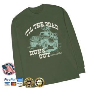 Anne Wilson Official Store Merch Til The Road Runs Out Long Sleeve