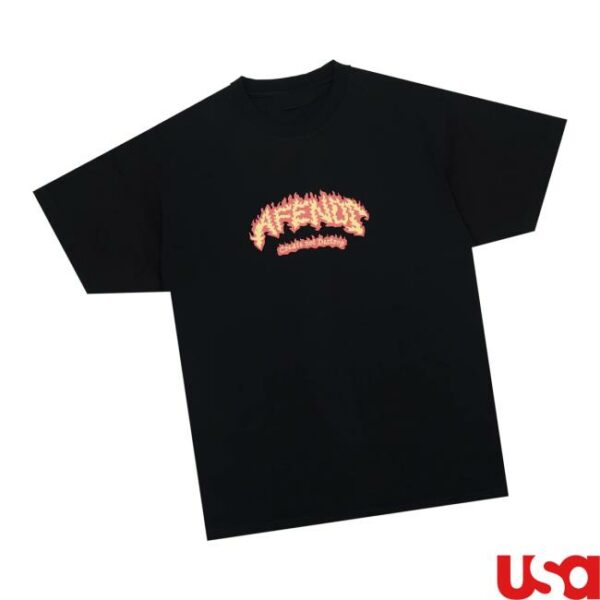 Afends Merch Store Flame On Boxy Tee