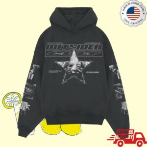 Outsider Apparel Merch Store Faceless Hoodie Vintage Grey