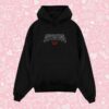 Outsider Apparel Merch Store Faceless Hoodie Vintage Red