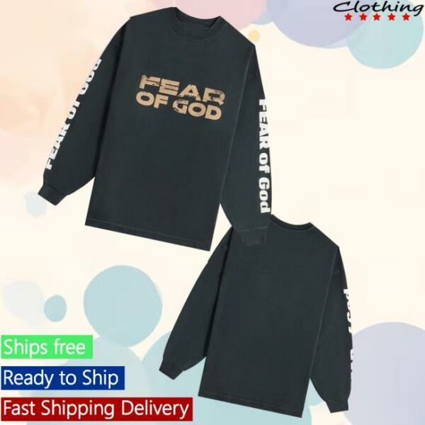 Kith Shop Merch Fear Of God Relaxed Long Sleeve Tee