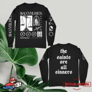 Black Veil Brides Merch Store Scales Of Justice Longsleeve T-Shirt