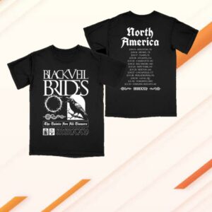 Black Veil Brides Merch Store The Raven T-Shirt