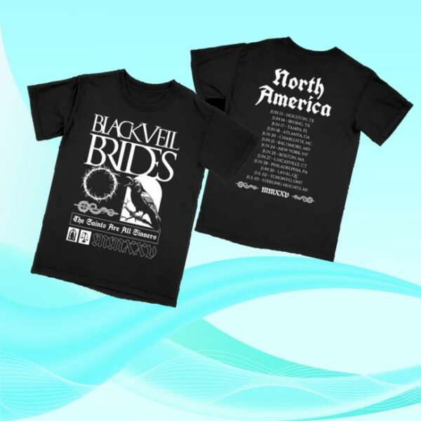 Black Veil Brides Merch Store The Raven T-Shirt