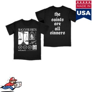 Black Veil Brides Merch Store Scales Of Justice T-Shirt