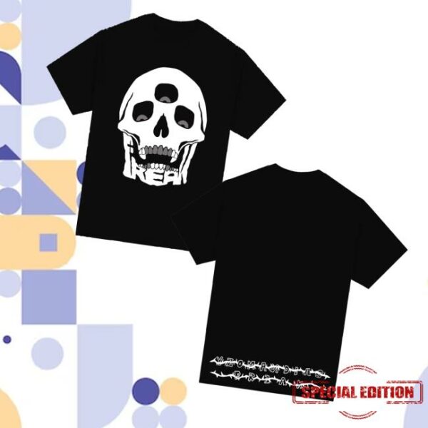 Freaktheworld Merch Store Wire Font Tee