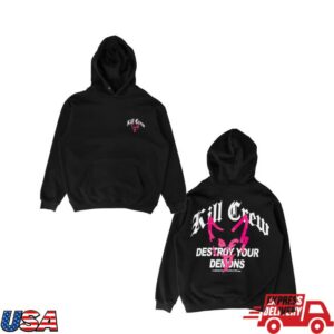 Kill Crew Merch Store Lux Destroy Hoodie