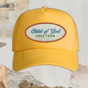 Frank Merch Store Child Of God Patch Yellow Hat