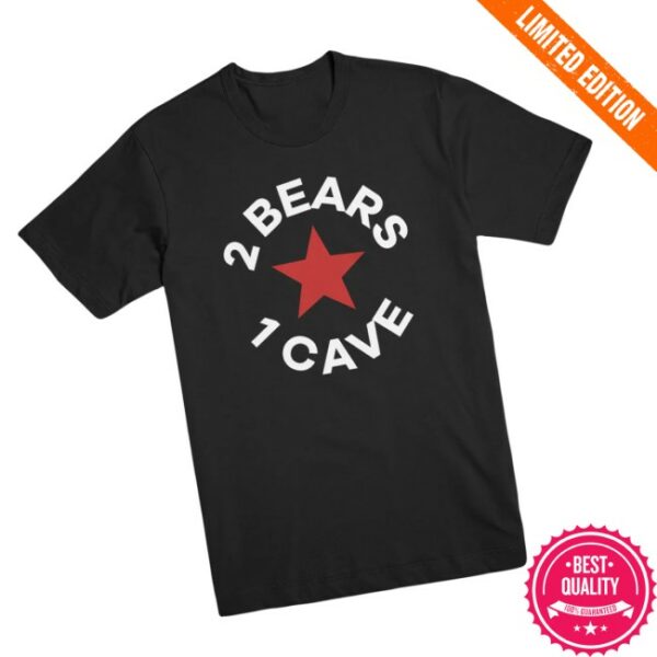 Ymh Studios Store Merch 2 Bears 1 Cave Star T-Shirt