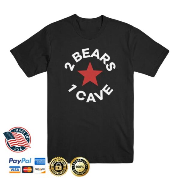 Ymh Studios Store Merch 2 Bears 1 Cave Star T-Shirt