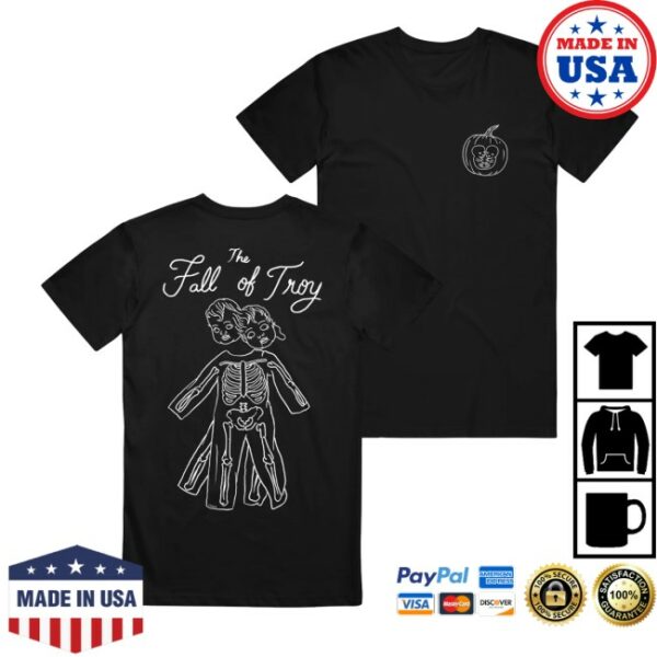Merchnow Store Merch The Fall Of Troy Pumpkinganger Black T-Shirt