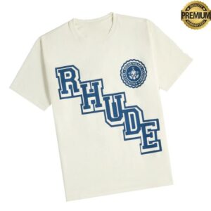 Kith Store Merch Rhude Collegiate Crest Tee