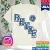 kenny kith store merch rhude collegiate crest tee