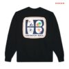 kenny jacks surfboards store merch hb city logo black crewneck sweatshirt