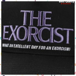 Academy Museum Store Merch The Exorcist Logo Curved Bill Snapback