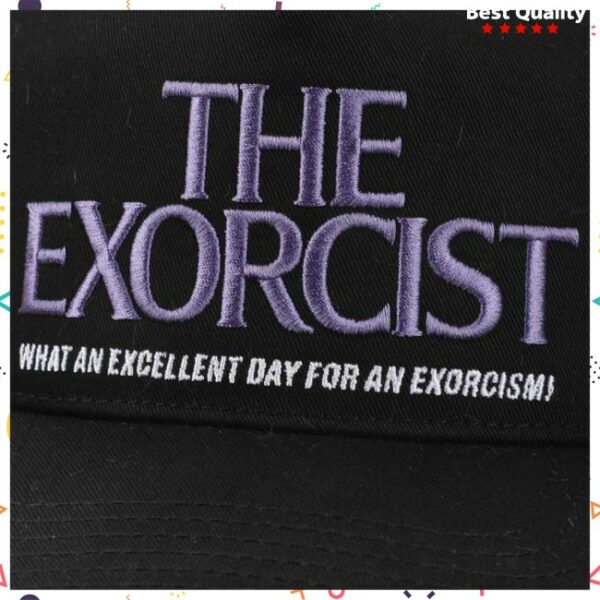 Academy Museum Store Merch The Exorcist Logo Curved Bill Snapback